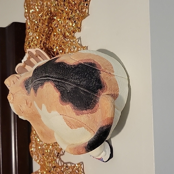 VINTAGE BASEBALL GLOVE BEAGLE Hugger Shelf Sitter‎ Music Box - Picture 6 of 10